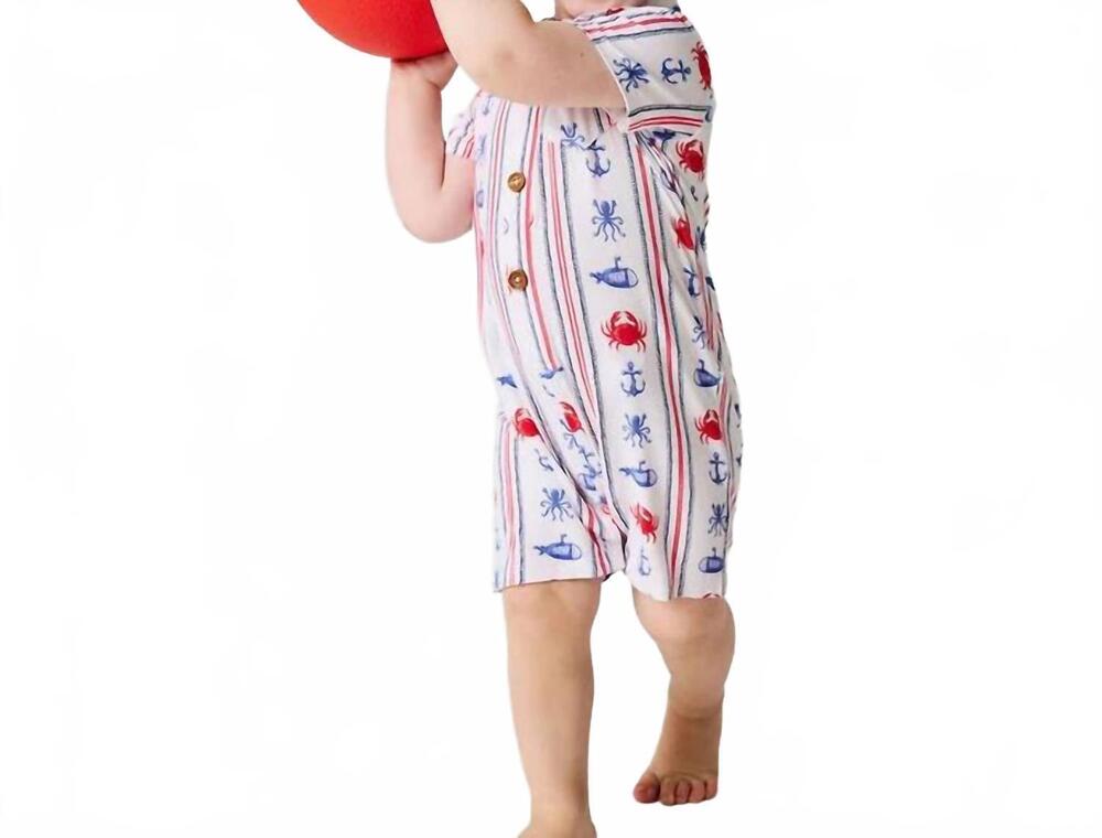 NEW POSH PEANUT kids connor collared henley shortall in white